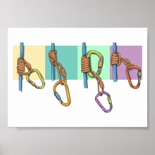 PRUSIK Thirdhand、Manchard、Klemheist、Bachmann ポスター (正面)