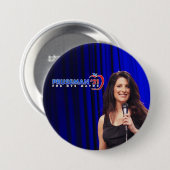 Prussman '21 NYC市長 缶バッジ (正面&裏面)