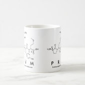 Prymペプチド名mug コーヒーマグカップ (中央)