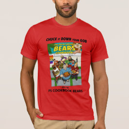 PSクックブックBears T-Shirt with文字 Tシャツ