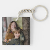 PS11ロゴの親誇りを持ったがカスタマイズ可能な写真 キーホルダー (裏面)