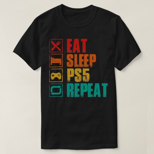 ps5 tシャツ (デザイン正面)