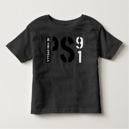 PS91彼が住む トドラーTシャツ