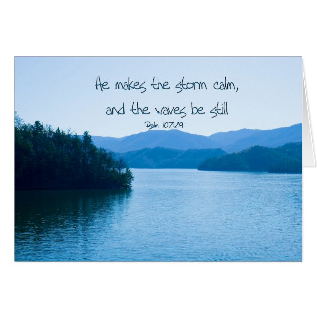 Ps 107:29彼は嵐を静める (正面横)