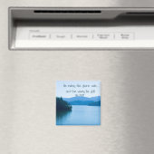 Ps 107:29彼は嵐を静める マグネット (インサイチュ (食洗機))