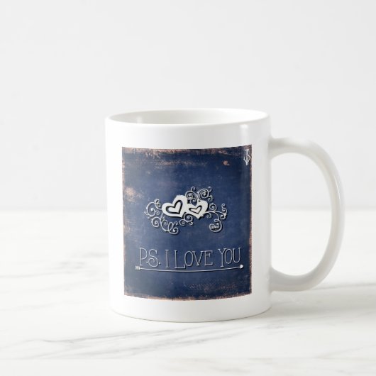 PS I愛 コーヒーマグカップ (右)