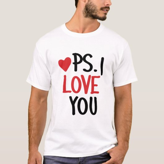 PS - I Love U Tシャツ (正面)