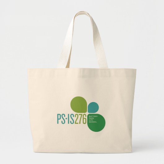 PS/IS 276のトートバック ラージトートバッグ (正面)