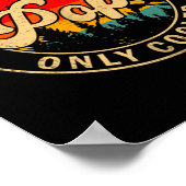 Ps Like A Grandpa Only Cooler Retro For Papa Grand ポスター (角)