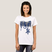 psaの混乱(青い) tシャツ (正面フル)