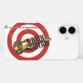 PSA...ギターで！ Case-Mate iPhoneケース (裏面 (横))