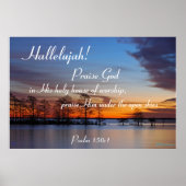 Psa 150:1 ポスター (正面)