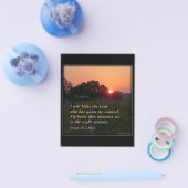 Psa 16v7 – 私の主の与え助言 チラシ (シングル)