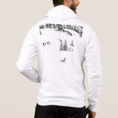 Psa 19-1 Skier sweatshirt パーカ (裏面)