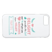 Psalm聖書詩Christian iPhone 7ケース Case-Mate iPhoneケース (裏面(横))