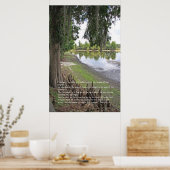 Psalm 1聖なる書物、 経典ポスター、バージョンC ポスター (キッチン)