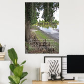 Psalm 1聖なる書物、 経典ポスター、バージョンC ポスター (ホームオフィス)