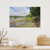 Psalm 1聖なる書物、 経典ポスター（水平表示） ポスター (キッチン)