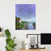 Psalm 100 （トールバージョン） ポスター (ホームオフィス)