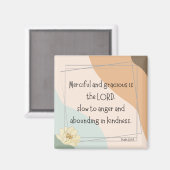 Psalm 103マグネット(2x2) マグネット (正面/裏面)