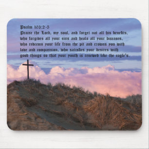 Psalm 103:2-5 マウスパッド
