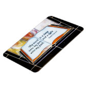 Psalm 109:115写真感動的写真 マグネット (左側)