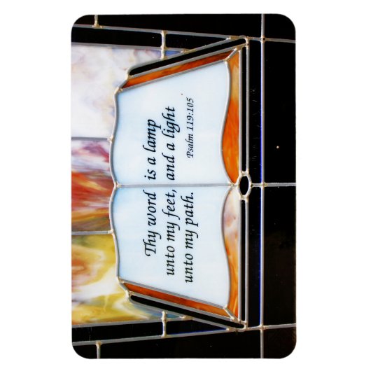 Psalm 109:115写真感動的写真 マグネット (縦)