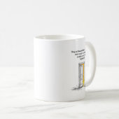 Psalm 112:7 Bible Verse Christian Gift Mug コーヒーマグカップ (正面右)