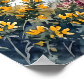 Psalm 118:14 KJV The Lord is my strength and song ポスター (角)