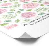 PSALM 118:1 Poster - The Lord is my strength ポスター (角)