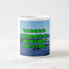 Psalm 118:24 WEBU Mug ジャンボコーヒーマグカップ