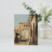 Psalm 119 - 105 （エルサレム、ドロロサ経由） ポストカード (スタンド正面)