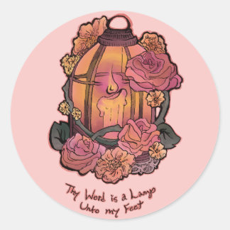 Psalm 119:105 ラウンドシール