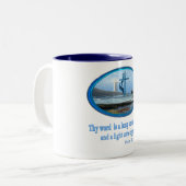 Psalm 119 Two-Tone coffee mug ツートーンマグカップ (正面左)