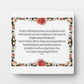 PSALM-11，男性の子供を参照，ピンクのフローラ フォトプラーク (正面)