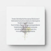 PSALM-11，私は主に皈依した，フローラ フォトプラーク (正面)