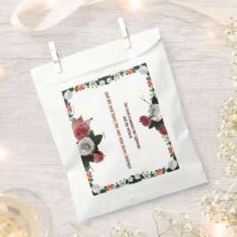 Psalm 11:5, No Violence フェイバーバッグ