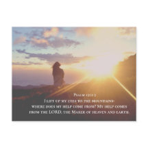 Psalm 121:1-2 救済 MY  来  LORD