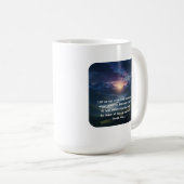 Psalm 121:1-2 mountain sunrise Christian Faith コーヒーマグカップ (正面右)