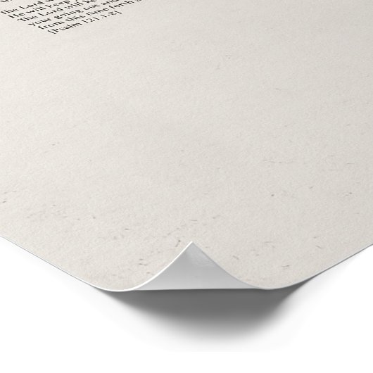 Psalm 121, Bible Verse, Modern Bible, Scripture Wa ポスター (角)