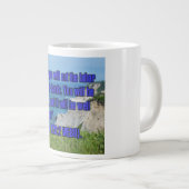 Psalm 128:2 WEBU Mug ジャンボコーヒーマグカップ (正面右)