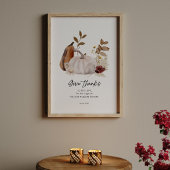 Psalm 136:1 Scripture Poster – Give Thanks ポスター