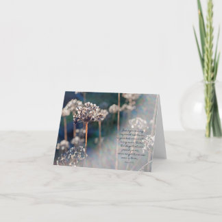 Psalm 139:16サンビーム勇気付けられるカード空白の カード