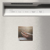 Psalm 139 2x2マグネット マグネット (インサイチュ (食洗機))