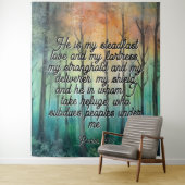 Psalm 144:2 Wedding Backdrop タペストリー (インサイチュ)