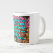 Psalm 145:15-16 WEBU Mug ジャンボコーヒーマグカップ (正面右)