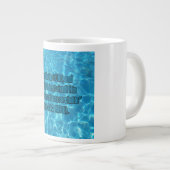 Psalm 145:3 WEBU Mug ジャンボコーヒーマグカップ (正面右)