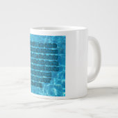 Psalm 150:1-3 WEBU Mug ジャンボコーヒーマグカップ (正面右)