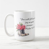 Psalm 16:11 コーヒーマグカップ (左)