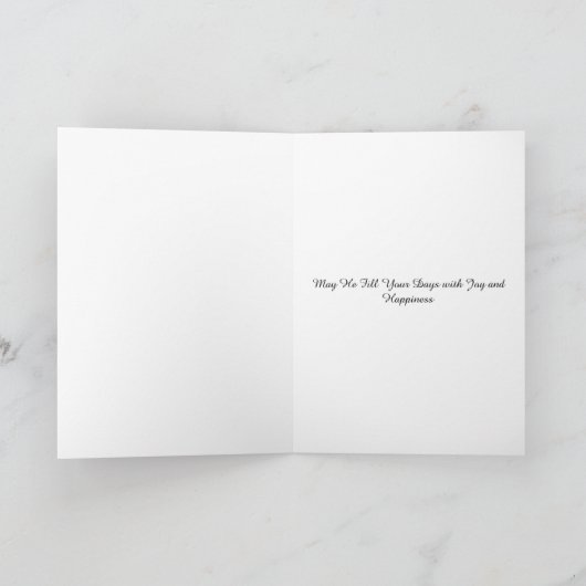 Psalm 16:11 Folded Card カード (内部)